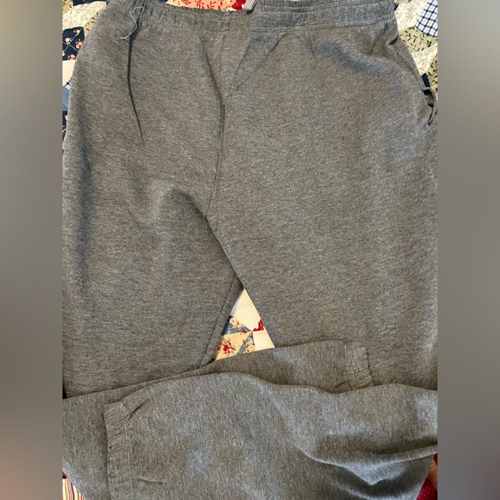 Victorias Secret Pink Grey Sweatpants - Picture 3 of 7